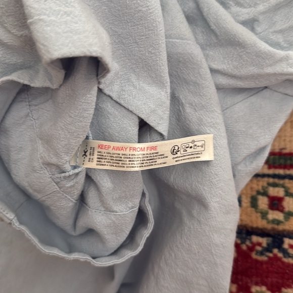 Free People french Blue Strapless Dress XS new - Picture 3 of 3